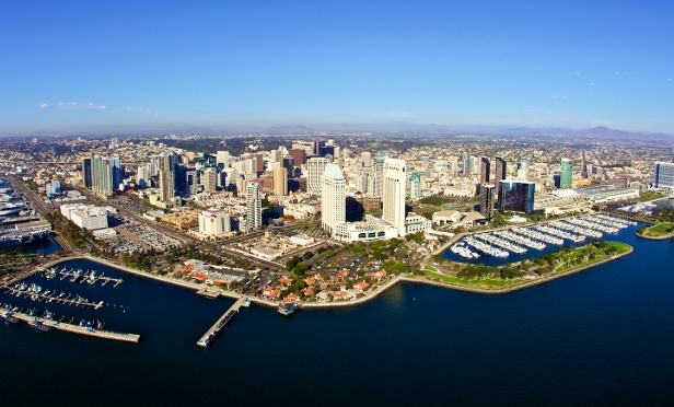 San Diego Bay aerial