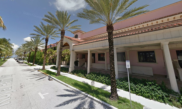 160 Royal Palm Way in Palm Beach. Credit: Google.