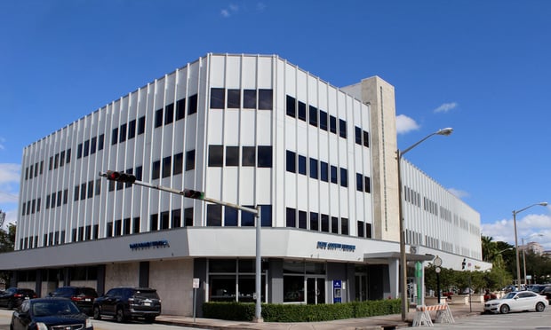 The Biltmore Professional Building at 475 Biltmore Way in Coral Gables. Courtesy photo.