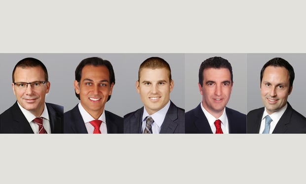 Cushman & Wakefield executive director Scott O'Donnell, managing director Dominic Montazemi, senior associate Greg Miller and senior director Jason Hochman, all based in Boca Raton. Director Miguel Alcivar is based in Miami