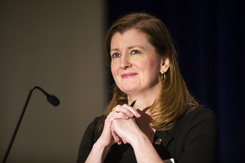 Lisa Branch, Circuit Judge with the U.S. Court of Appeals for the Eleventh Circuit, speaking during a panel discussion titled “The Pros and Cons of Plea Bargaining,” at The Federalist Society’s 2018 National Lawyers Convention, held at The Mayflower Hotel in Washington, D.C., on Thursday, November 15, 2018.