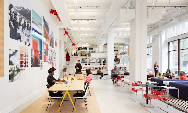 Made by We workspaces/ Image courtesy of WeWork, photo by Dave Burk